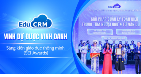 EduCRM vinh dự khi được vinh danh tại Lễ tuyên dương “Sáng kiến giáo dục thông minh (SEI Awards 2025)”